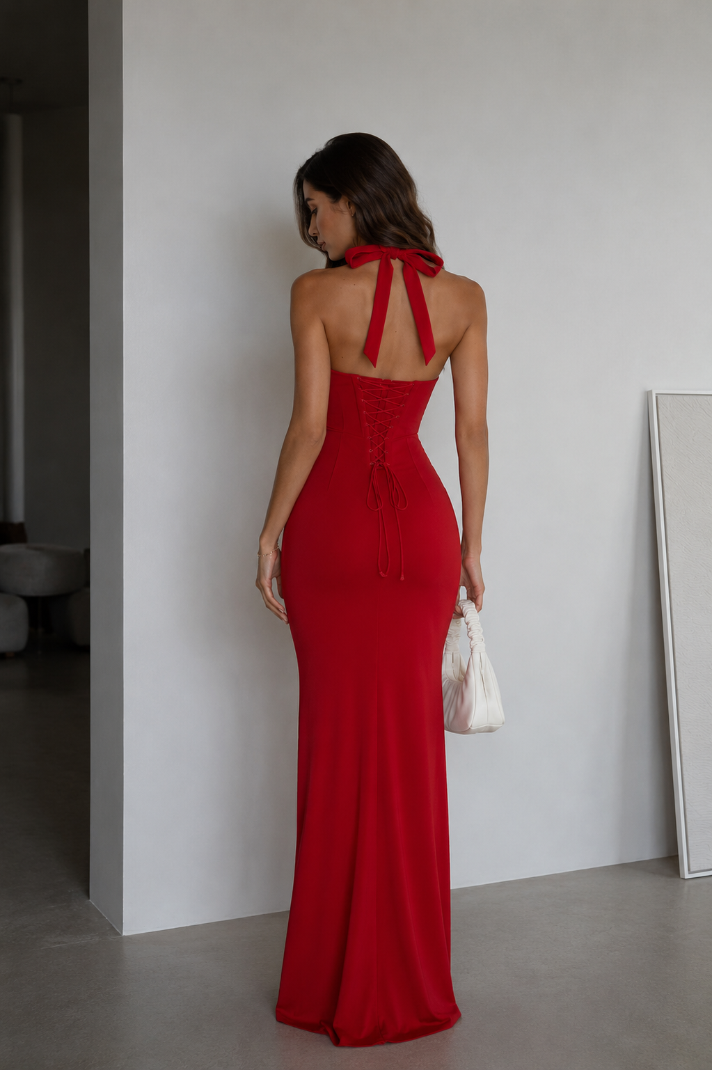Luna Rouge Halter Dress