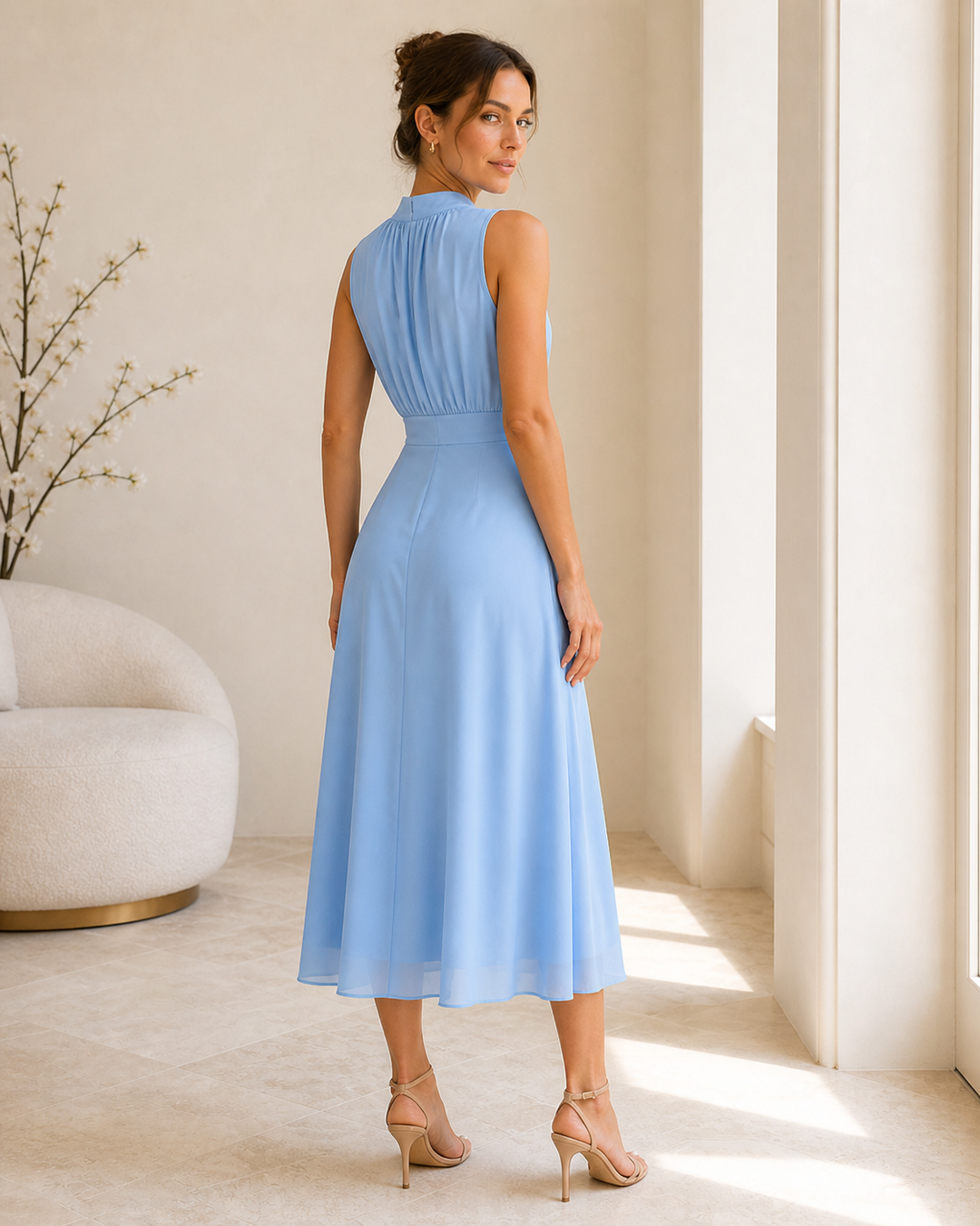 Élise Elegante A-Lijn Zomerjurk