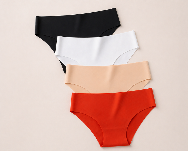 Naadloze Dames Slip 4-Pack