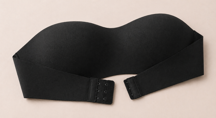Naadloze Strapless Push-Up Bandeau BH