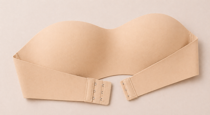 Naadloze Strapless Push-Up Bandeau BH