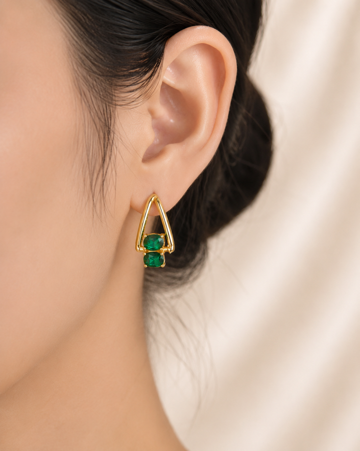 Celeste Zircon Stud Earring