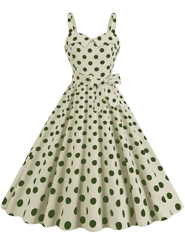 Rosalie Polka Dot Midi Jurk