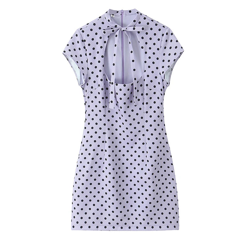 Amélie™ Polka Dot Mini Jurk