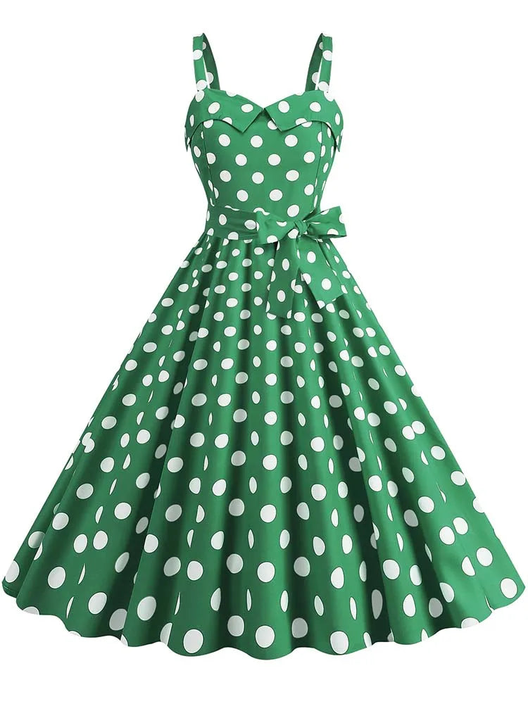 Rosalie Polka Dot Midi Jurk