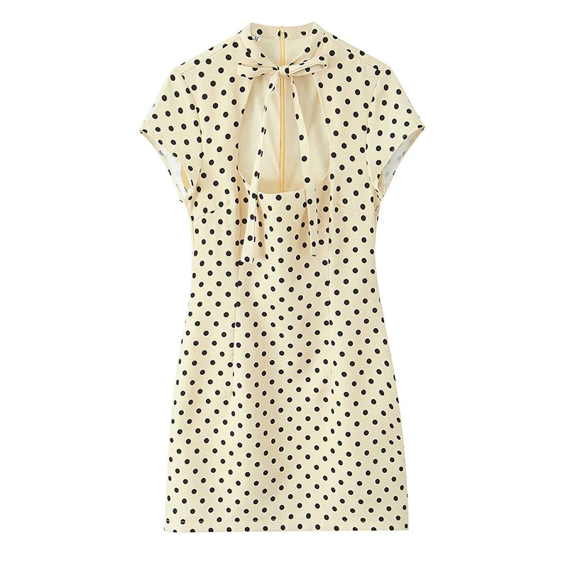 Amélie™ Polka Dot Mini Jurk
