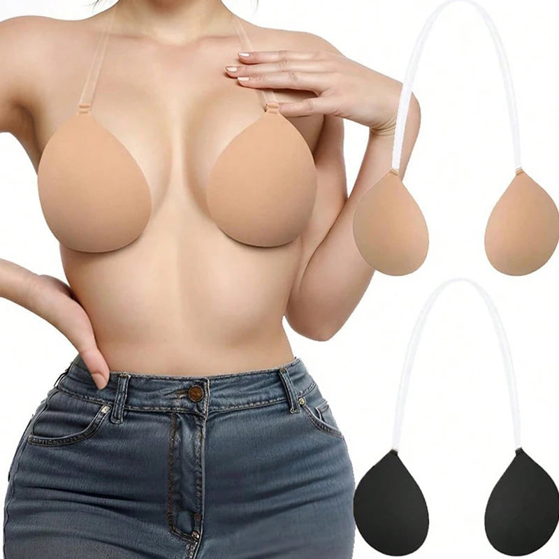 Onzichtbare Zelfklevende Push-Up BH