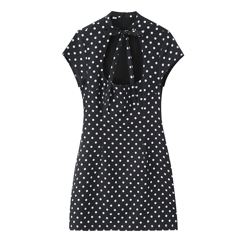 Amélie™ Polka Dot Mini Jurk