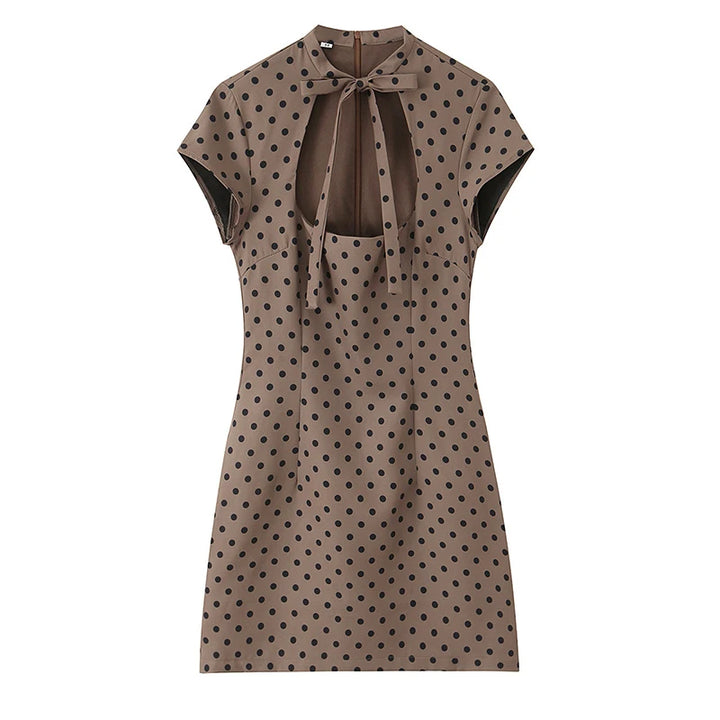 Amélie™ Polka Dot Mini Jurk