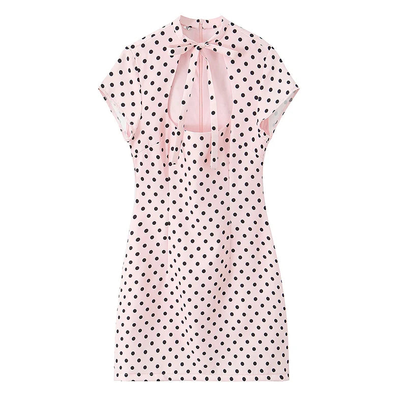 Amélie™ Polka Dot Mini Jurk