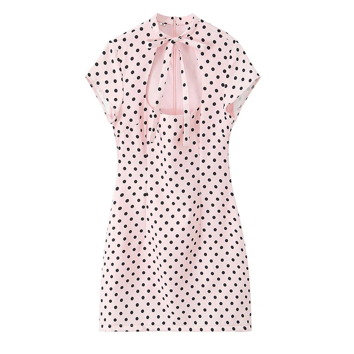 Amélie™ Polka Dot Mini Jurk