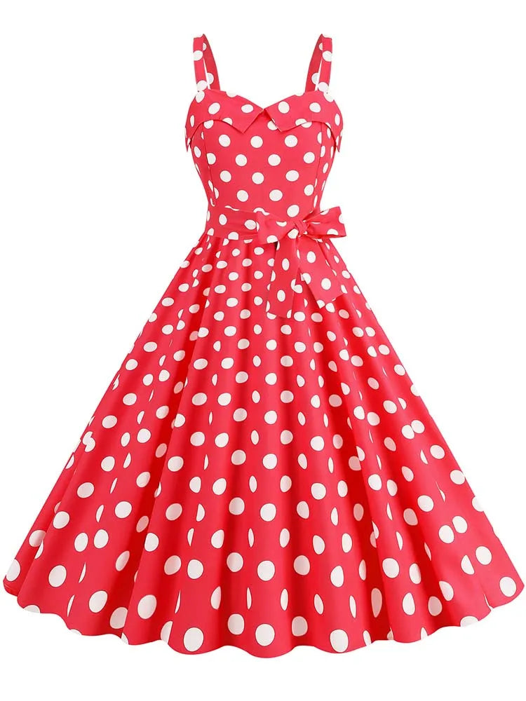 Rosalie Polka Dot Midi Jurk