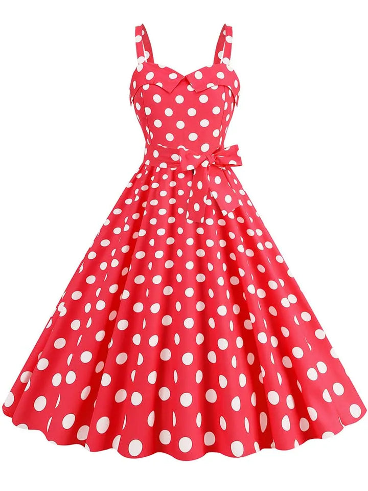 Rosalie Polka Dot Midi Jurk
